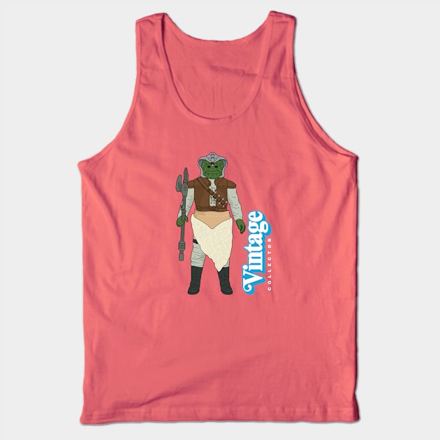 Vintage Collector - Klåatu Skiff Guard Tank Top by LeftCoast Graphics